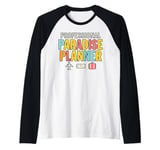 Travel Agent Traveling Job Trip Profession Vacation Raglan Baseball Tee