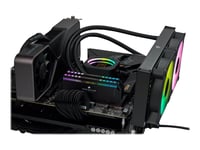 Corsair Dominator Platinum Rgb - Ddr5 - Sats - 32 Gb: 2 X 16 Gb - Dimm 288-Pin - 5600 Mhz / Pc5-44800 - Cl36 - 1.25 V - Ej Buffrad - Icke Ecc - Svart