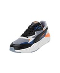 PUMA Men's X-RAY Speed Sneaker, Filtered ASH Black-Feather Gray-Ultra Orange, 12 UK