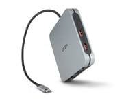 Dicota 10-In-1 - Dockningsstation - För Laptop, Surfplatta - Usb-C - 2 X Hdmi