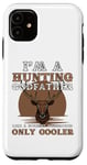 Coque pour iPhone 11 Parrain de chasse pour homme Chasse drôle Chasseur de cerf