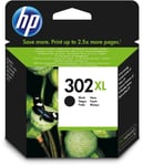 2x HP 302 XL Black Ink Cartridges For Officejet 3830 Inkjet Printer