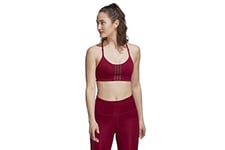 Adidas HC5342 TRN LS Better Sports Bra Women's Legacy Burgundy LAC