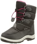 Playshoes Bottine D'Hiver Bottes de pluie Mixte Enfant, Rose Vif A Lacer, 24/25 EU