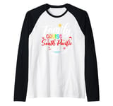 Family Cruise South Pacific 2025 Matching Vacation 2025 Raglan Baseball Tee