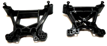 Clipless Front & Rear Shock Towers for Traxxas Hoss Stampede Slash Rustler 4x4