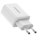 Mobique Väggladdare USB-C 20W PD vit