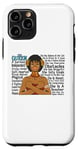 Coque pour iPhone 11 Pro Belle reine noire Power Women Melanin Magic Girls