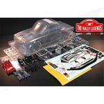 FR- Rally Legends Body - 1/10 Rally - Scale - Clear - Fiat 124 with stickers and