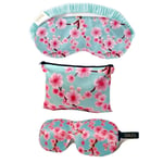 SMUG THE ORIGINAL CONTOURED 3D BLACKOUT SLEEP MASKS IN FLORAL PRINT ( 3 PEC KIT)