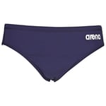 Arena M Solid Brief Maillot de Bain Homme, Bleu/Blanc, FR : S (Taille Fabricant : 65)