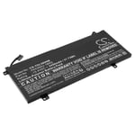 Kompatibelt med Dynabook Satellite Pro L50-G-1CR, 15.4V, 2450mAh