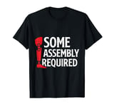 Some Assembly Required Funny Leg Arm Amputee Humor Handicap T-Shirt