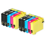 10 Ink Cartridges for Epson Workforce WF-2010W WF-2530WF WF-2650DWF WF-2750 