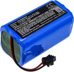 Batteri til ICR18650-26J-4S1P for Ecovacs, 14.4V, 2600 mAh