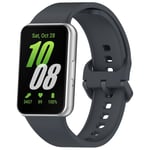 Silikonklokkerem for Samsung Galaxy Fit 3 (SM-R390) Grå