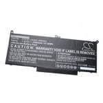 vhbw Batterie compatible avec Dell Latitude N023L7480-D1706CN, N035L7290-D1606CN ordinateur portable Notebook (7500mAh, 7,6V, Li-ion)