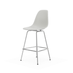 Vitra Eames Plastic Stool RE barpall Medium White-chrome