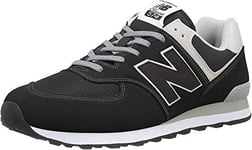 New Balance Homme NB 574 Sneakers, Noir Black Evb, 36 EU