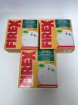 3 X KIDDE FIREX KF20 MAINS OPTICAL SMOKE ALARM DETECTOR WITH BATTERY BACKUP