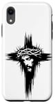 Coque pour iPhone XR Jésus Coque de protection pour téléphone portable Jésus sur la croix Sweat à capuche Jésus T-shirt Jésus