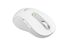 Logitech Signature M650 Wireless Mouse - Medium Size - Off White