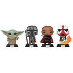 Star Wars The Mandalorian US Exclusive Collectable Pop! Vinyl Figure 4-pack