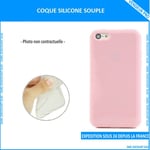 COQUE EN SILICONE SOUPLE POUR APPLE IPHONE 6 ET 6S ROSE