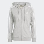 adidas Essentials French Terry 3-Stripes Full-Zip Hoodie Women