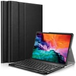 Étui De Protection Slim (Noir) + Clavier Bluetooth Pour Apple Ipad Pro 12.9 Pouces (6e Gen) 2022