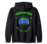 Video Games Boys Christmas Gamer Christmas Gaming Zip Hoodie