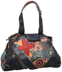 Desigual Time For Life, Sac à main - Bleu foncé/rouge, Synthétique