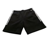 Lacoste Mens Black Fleece Tape Shorts Size FR 6 US XL 40-42" Waist Oversize Fit