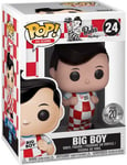 Funko - Pop Ad Icons: Bob's Big Boy - Bob (New Pose) #24 + Pop Protector