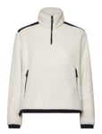 W Gale Pile Half Zip Sport Sweat-shirts & Hoodies Fleeces & Midlayers White Sail Racing