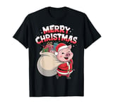 Merry Christmas Pig T-Shirt