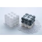 DIY Silikonform mold Stearinljus, Plaster Candle, 3D Rubiks kub