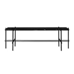 Ts Console 1 Rack, Black/Black Marble