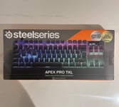 STEELSERIES Apex Pro TKL 2023 Mechanical Gaming Keyboard - Black - NEW