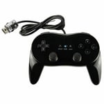 Le Noir Manette De Jeu Filaire Classique, Pour Nintendo Wii Pro, Contrôleur De Jeu À Distance