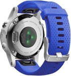 Garmin fenix 5S      Silicone Strap   Blue