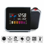 Projection Lcd Display LED Projector Clock Desktop Clocks Smart Alarm Clock