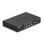 NETGEAR PoE Switch 5 Port Gigabit Ethernet Unmanaged Network Switch (GS305PP) - 