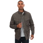 Napapijri Mens Inti Jacket in Grey - Size Large