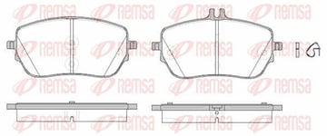 Bromsbelägg Remsa - Mercedes - A-klass, Cla, H247, B-klass