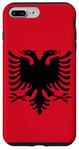 Coque pour iPhone 7 Plus/8 Plus Albanie Drapeau Cadeau albanais pour les Albanais