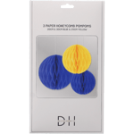 DesignHouse 95 Gul Blåa Honeycomb 3-pack | 3 pcs