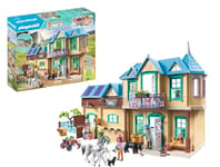 Playmobil 71351 Horses of Waterfall - Waterfall Ranch, magical waterfall paradise for horse lovers, fun imaginative role-play, sustainable playsets suitable for children ages 5+