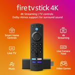 Amazon Fire TV 4K Ultra HD Firestick Streaming Alexa Voice Control - UNBOXED