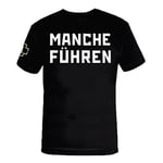 Rammstein T-Shirt Manche Führen Manche Folgen, 3XL, Produit Officiel du Groupe